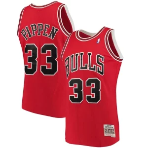 Eccezionale Meraviglioso Cool Scottie Pippen Chicago Bulls 1997/98 Big & Tall Hardwood Classics Swingman Jersey Red  per i veri fan