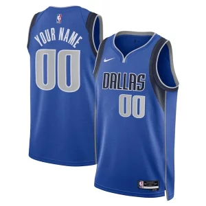 Eccezionale Versatile Dallas Mavericks Nike Unisex Swingman Custom Jersey Blue Icon Edition  per i veri fan