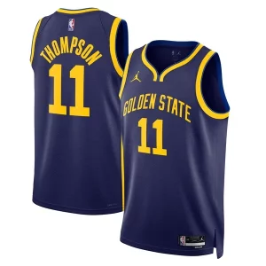 Elegante Accattivante Delizioso Klay Thompson Golden State Warriors Jordan Brand Unisex Swingman Jersey Statement Edition Navy  per i veri fan