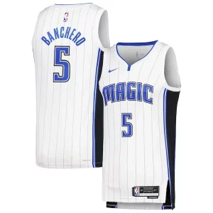 Elegante Attraente Delizioso Paolo Banchero Orlando Magic Nike Unisex Swingman Jersey Association Edition White  per i veri fan