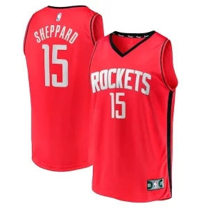 Fascinante Classico Reed Sheppard Houston Rockets Youth 2024 NBA Draft Fast Break Player Jersey Icon Edition Red  per i veri fan