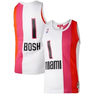 Elegante Chris Bosh Miami Heat Women's Hardwood Classics 2011/12 Swingman Jersey White  per i veri fan