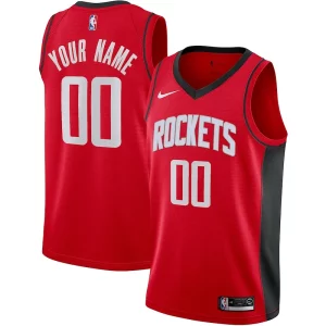 Elegante Houston Rockets Nike Custom Swingman Jersey Icon Edition Red  per i veri fan