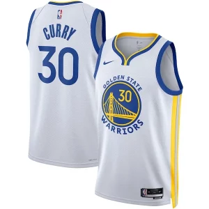 Elegante Magnifico Stephen Curry Golden State Warriors Nike Unisex Swingman Jersey Association Edition White/Royal  per i veri fan