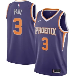 Elegante Ottimo Trendy Chris Paul Phoenix Suns Nike 2020/21 Swingman Jersey Purple Icon Edition  per i veri fan