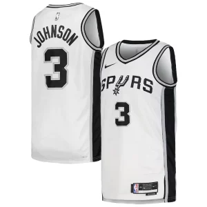 Fantastico Carino Cool Keldon Johnson San Antonio Spurs Nike Unisex Swingman Jersey Association Edition White  per i veri fan