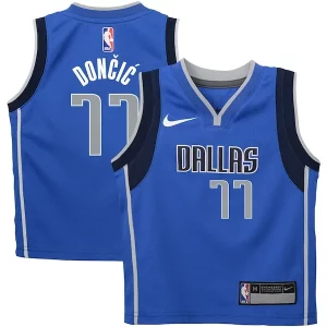 Fantastico Comodo Meraviglioso Luka Dončić Dallas Mavericks Nike Preschool Swingman Player Jersey Icon Edition Blue  per i veri fan