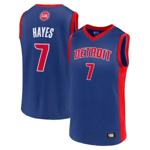 Fantastico Delizioso Moderno Men's Killian Hayes Blue Detroit Pistons Team Player Jersey  per i veri fan