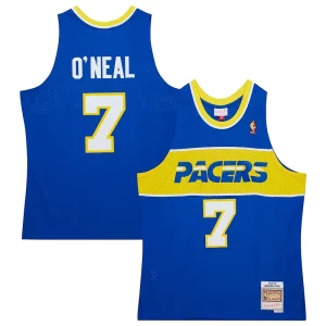 Fantastico Splendido Jermaine O'Neal Indiana Pacers 2004/05 Hardwood Classics Swingman Jersey Royal  per i veri fan