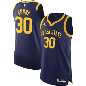 Fantastico Sofisticato Stephen Curry Golden State Warriors Jordan Brand Authentic Player Jersey Statement Edition Royal  per i veri fan