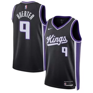Duraturo Resistente Moderno Kevin Huerter Sacramento Kings Nike Unisex Swingman Jersey Association Edition Black  per i veri fan