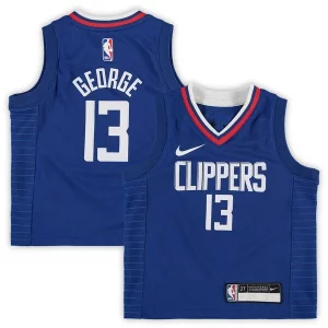 Fascinante Accattivante Paul George LA Clippers Nike Toddler 2020/21 Replica Jersey Icon Edition Royal  per i veri fan