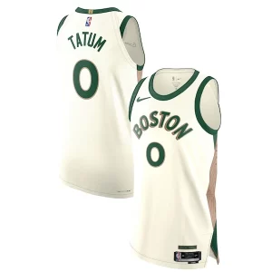 Fascinante Attraente Nike Jayson Tatum Boston Celtics Authentic Jersey City Edition White  per i veri fan