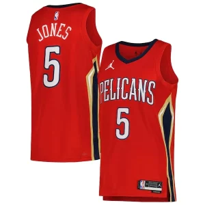 Fascinante Herbert Jones New Orleans Pelicans Jordan Brand Unisex Swingman Jersey Statement Edition Red  per i veri fan