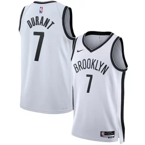 Fascinante Kevin Durant Brooklyn Nets Nike Unisex Swingman Jersey Association Edition White/Black  per i veri fan