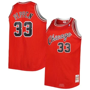 Fascinante Pratico Scottie Pippen Chicago Bulls Big & Tall Hardwood Classics 2003/04 Swingman Jersey Red  per i veri fan