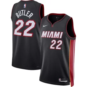 Fascinante Splendido Jimmy Butler Miami Heat Nike Unisex Swingman Jersey Icon Edition Black  per i veri fan