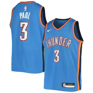 Gorgeous Cool Pratico Chris Paul Oklahoma City Thunder Nike Youth Team Swingman Jersey Blue  per i veri fan