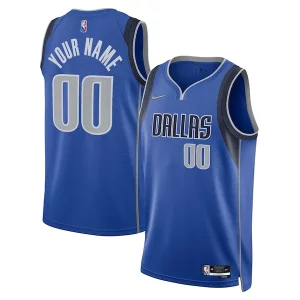 Gorgeous Dallas Mavericks Nike 2021/22 Diamond Swingman Custom Jersey Icon Edition Blue  per i veri fan