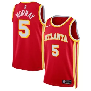 Gorgeous Fantastico Dejounte Murray Atlanta Hawks Nike Unisex Swingman Jersey Icon Edition Red  per i veri fan