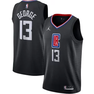 Gorgeous Fascinante Pratico Paul George LA Clippers Jordan Brand 2020/21 Swingman Jersey Statement Edition Black  per i veri fan