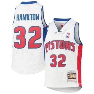 Gorgeous Magnifico Duraturo Richard Hamilton Detroit Pistons Youth 2003/04 Hardwood Classics Swingman Jersey White  per i veri fan