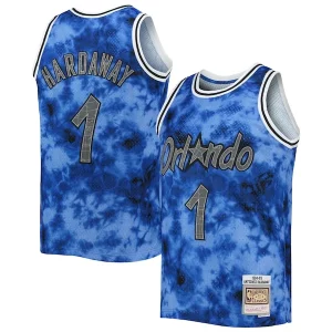 Gorgeous Pratico Penny Hardaway Orlando Magic 1994/95 Galaxy Swingman Jersey Blue  per i veri fan