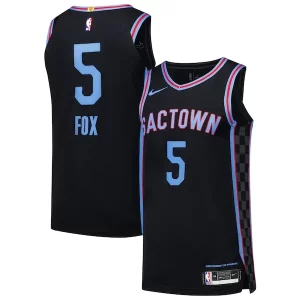 Incantevole De'Aaron Fox Sacramento Kings Nike Authentic Player Jersey City Edition Black  per i veri fan