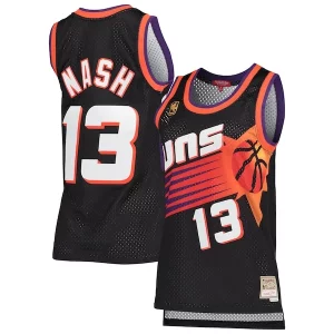 Incantevole Elegante Robusto Steve Nash Phoenix Suns Women's Hardwood Classics Swingman Jersey Black  per i veri fan