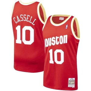 Incantevole Fantastico Sam Cassell Houston Rockets 1993/94 Hardwood Classics Swingman Jersey Red  per i veri fan