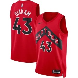 Incantevole Meraviglioso Cool Pascal Siakam Toronto Raptors Nike Unisex Swingman Jersey Icon Edition Red  per i veri fan