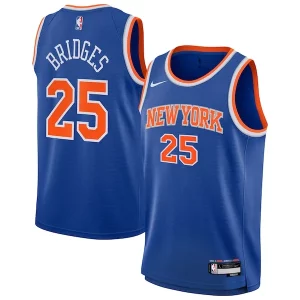 Incantevole Mikal Bridges New York Knicks Nike Youth Swingman Jersey Icon Edition Blue  per i veri fan