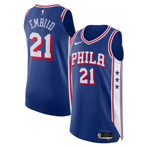 Incantevole Sofisticato Robusto Joel Embiid Philadelphia 76ers Nike Authentic Jersey Association Edition Royal  per i veri fan