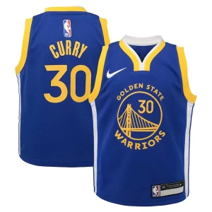 Magnifico Stephen Curry Golden State Warriors Nike Preschool Dri FIT Swingman Player Jersey Icon Edition Royal  per i veri fan