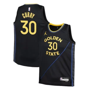 Lussuoso Classico Attraente Stephen Curry Golden State Warriors Jordan Brand Youth Swingman Jersey Statement Edition Navy  per i veri fan