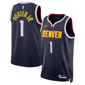 Lussuoso Eccezionale Michael Porter Jr. Denver Nuggets Nike Unisex Swingman Jersey Icon Edition Navy  per i veri fan