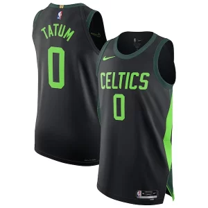 Lussuoso Incantevole Jayson Tatum Boston Celtics Nike 2024/25 Authentic Player Jersey City Edition Black per i veri fan