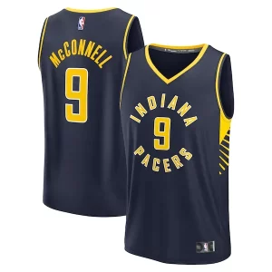 Moderno T.J. McConnell Indiana Pacers Fast Break Replica Player Jersey Icon Edition Navy  per i veri fan