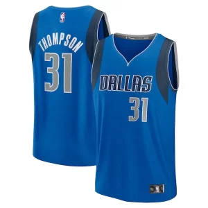 Incantevole Pratico Klay Thompson Dallas Mavericks Youth Fast Break Replica Player Jersey Icon Edition Blue  per i veri fan