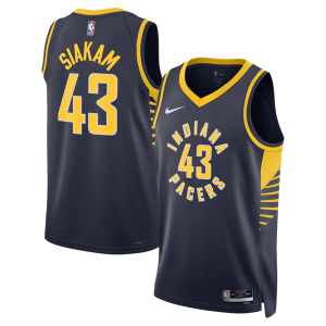 Lussuoso Pascal Siakam Indiana Pacers Nike Unisex Swingman Jersey Icon Edition Navy  per i veri fan