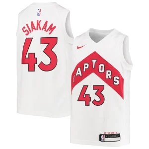 Lussuoso Pascal Siakam Toronto Raptors Nike Youth Swingman Jersey Association Edition White/Red  per i veri fan
