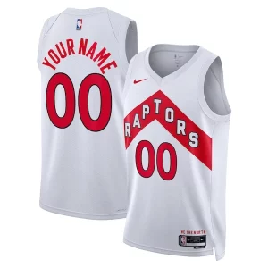 Lussuoso Prestigioso Toronto Raptors Nike Unisex Swingman Custom Jersey White Association Edition  per i veri fan