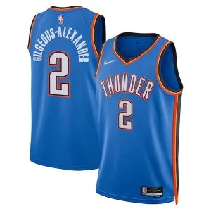 Lussuoso Robusto Pratico Shai Gilgeous Alexander Oklahoma City Thunder Nike Unisex Swingman Replica Jersey Icon Edition Blue  per i veri fan
