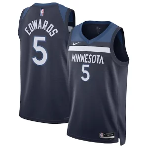 Magnifico Anthony Edwards Minnesota Timberwolves Nike Unisex Swingman Jersey Icon Edition Navy  per i veri fan