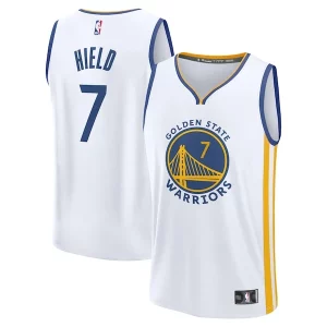 Magnifico Buddy Hield Golden State Warriors Fast Break Replica Player Jersey Association Edition White  per i veri fan