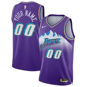 Magnifico Fantastico Utah Jazz Nike Unisex 2022/23 Custom Swingman Jersey Classic Edition Purple  per i veri fan