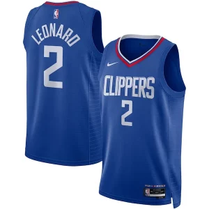Magnifico Kawhi Leonard LA Clippers Nike Unisex Swingman Jersey Icon Edition Royal/White  per i veri fan