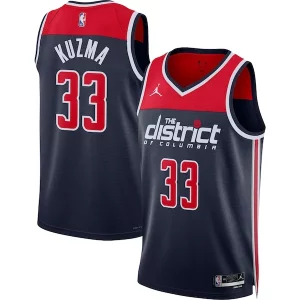 Magnifico Kyle Kuzma Washington Wizards Jordan Brand Unisex Swingman Jersey Statement Edition Navy  per i veri fan