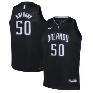 Magnifico Moderno Bellissimo Cole Anthony Orlando Magic Nike Youth 2022/23 Swingman Jersey City Edition Black  per i veri fan