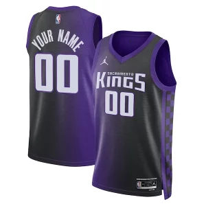 Magnifico Resistente Gorgeous Sacramento Kings Jordan Brand Unisex Swingman Custom Jersey Statement Edition Purple  per i veri fan